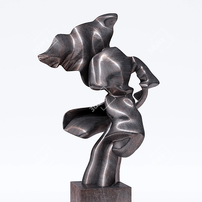 Blumenfeld's Volare: Modern Sculpture 3D model image 1