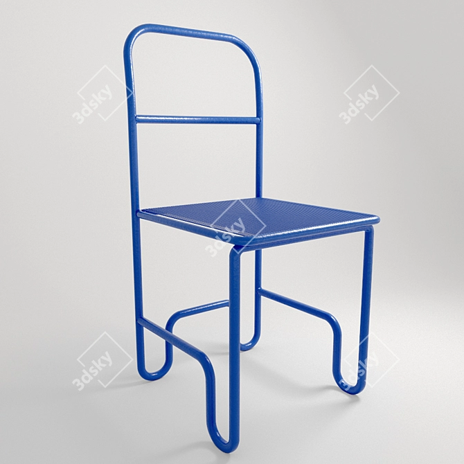 ErgoWave Chair 3D model image 1