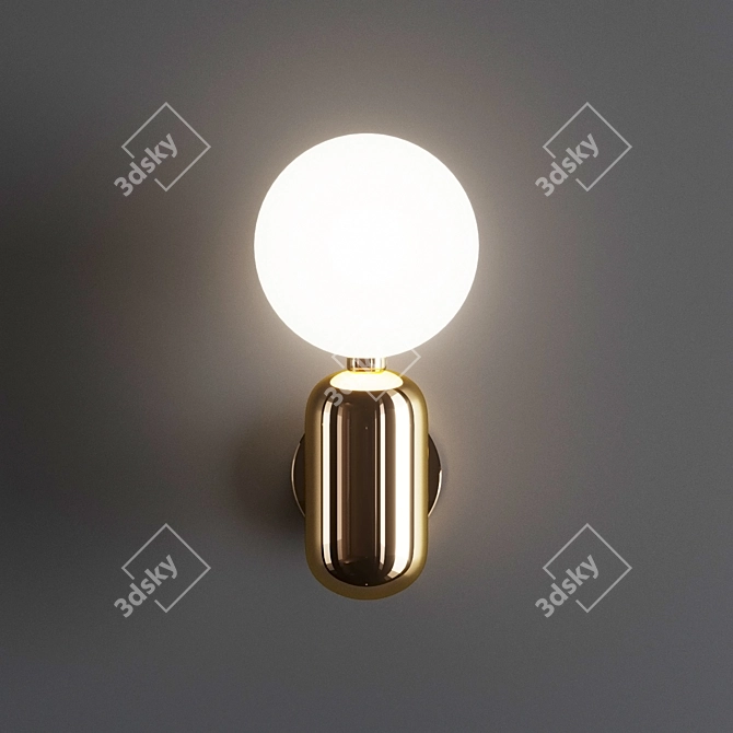 Parachilna Aballs Wall Lamp 3D model image 1