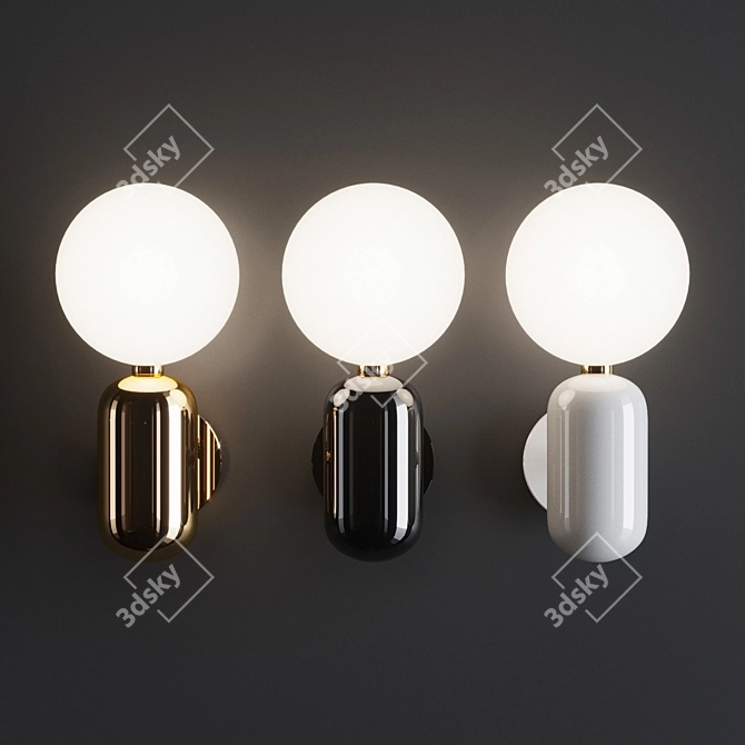 Parachilna Aballs Wall Lamp 3D model image 3