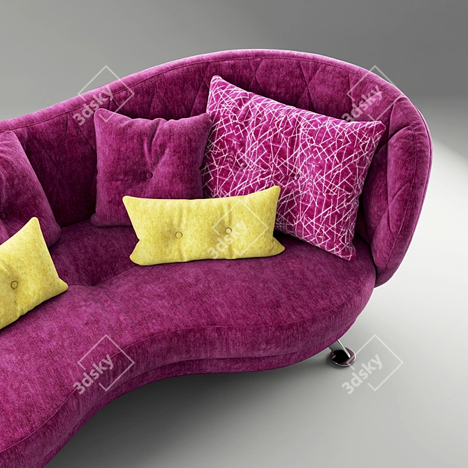 Fama Josephine Sofa: Comfort and Style in One 3D model image 2