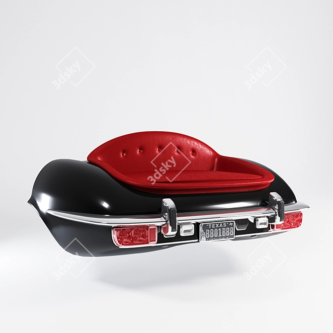 Jaguar Auto-Seat: Unleash Luxury 3D model image 1