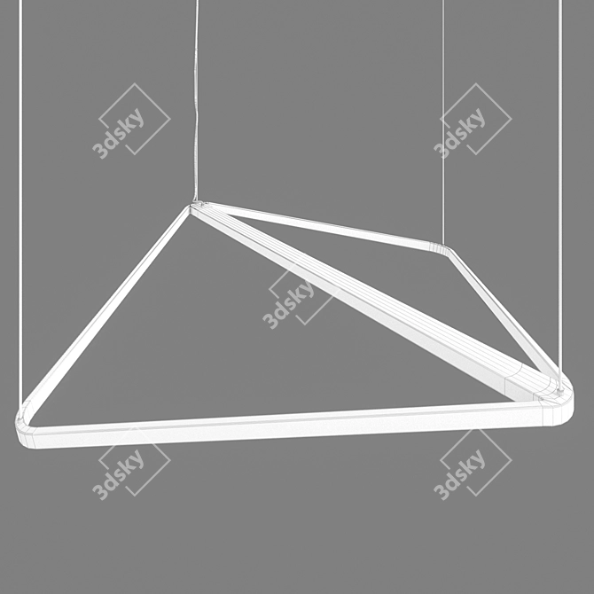 Multi-Color Fixture Kite: Versatile Lighting Solution 3D model image 3