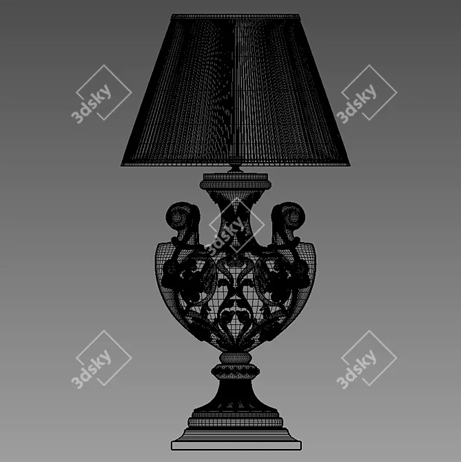 Etruria Lamp: Stylish and Versatile Lighting 3D model image 3