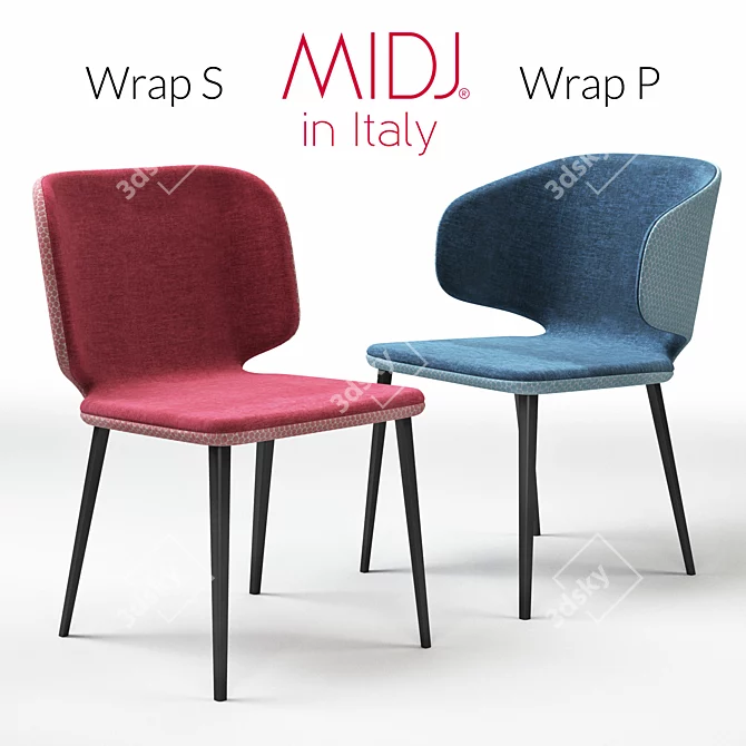 Italian Designed Wrap: S / P / MIDJ 3D model image 1