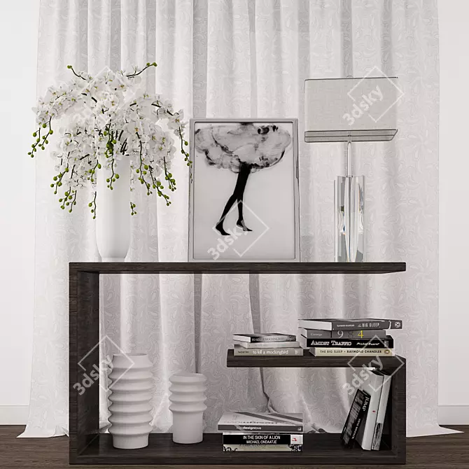 Exquisite Decor Set: 3D Model Collection 3D model image 1