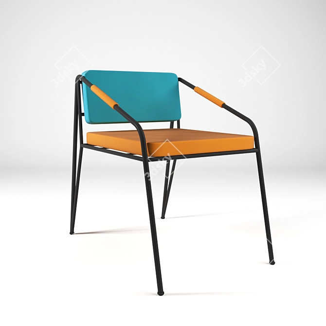 Ignacia Chair - Sergio Martinez's Art 3D model image 1