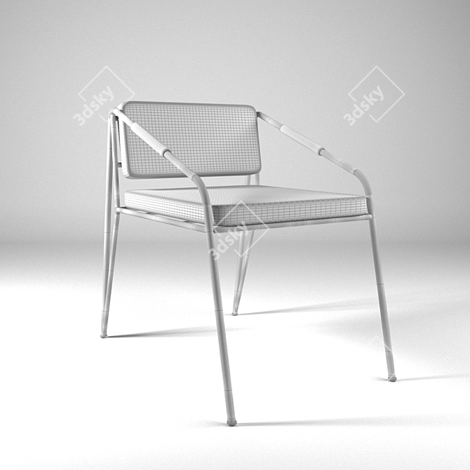 Ignacia Chair - Sergio Martinez's Art 3D model image 2