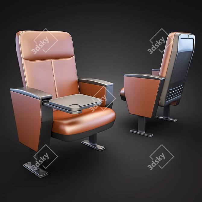 Ultimate Comfort Cinema Chair 3D model image 1