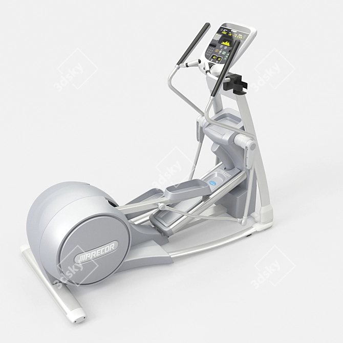 Advanced Precor Elliptical Trainer 3D model image 1