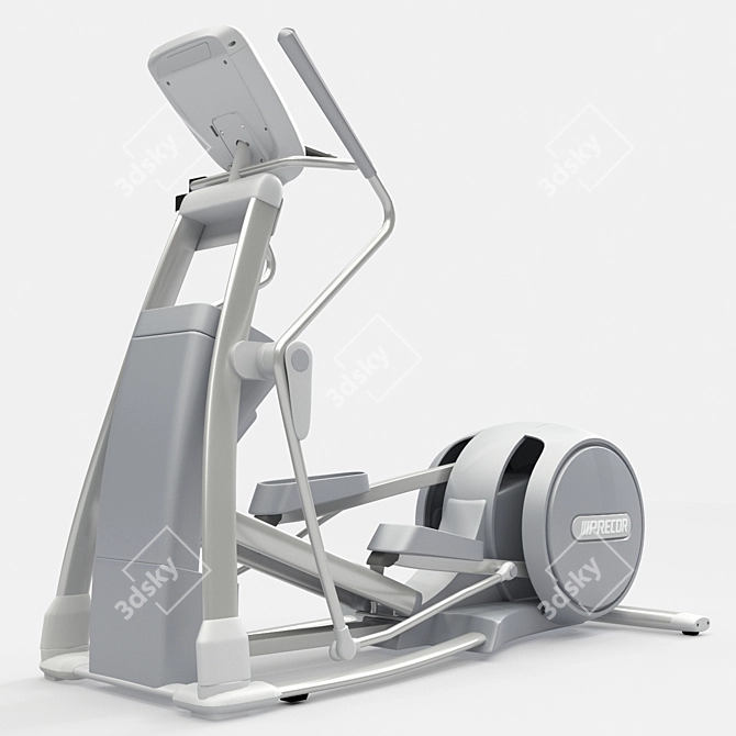 Advanced Precor Elliptical Trainer 3D model image 2