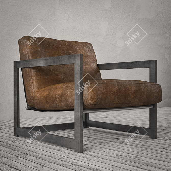  Stylish and Comfortable Chair 3539 3D model image 3