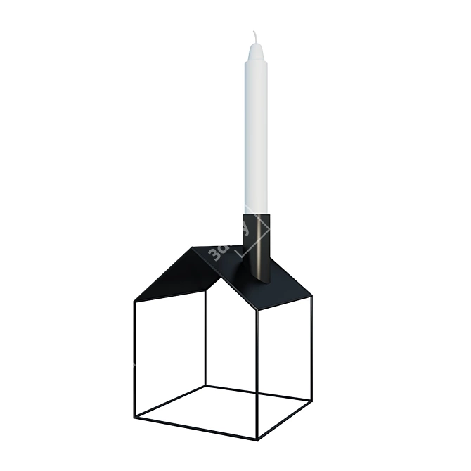 Title: LoveLight Candlestick 3D model image 1