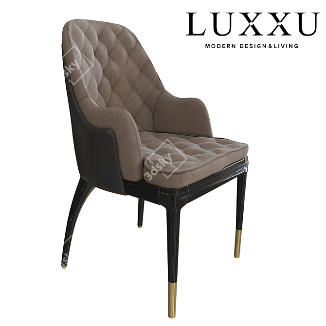 Luxxu Charla Modern Dining Chair 3D model image 1