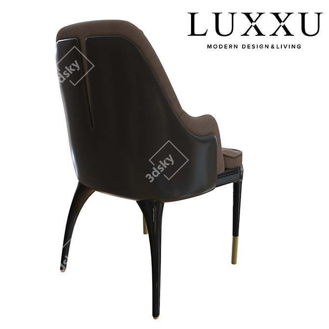 Luxxu Charla Modern Dining Chair 3D model image 2