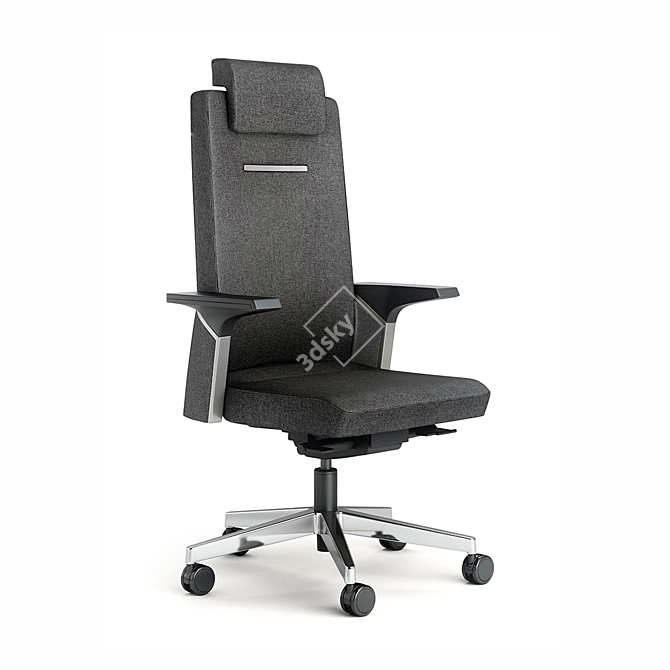 Sleek and Innovative K01 Chair 3D model image 1