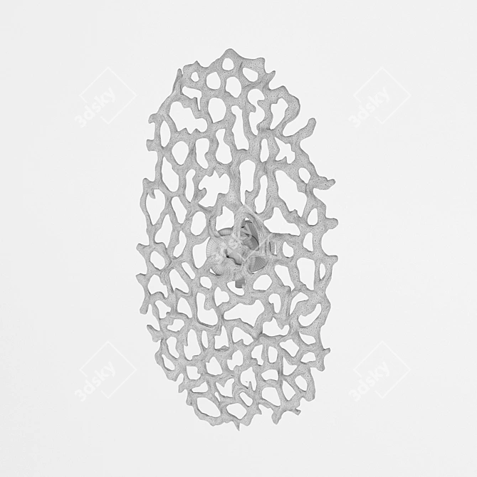 Elegant Flux Large Sconce - Heathfield 3D model image 3