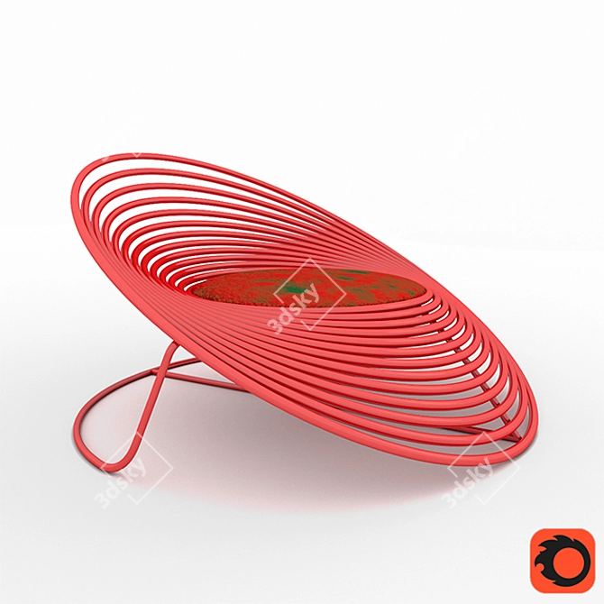 Innovative Cycle Chair by Saran Youkongdee 3D model image 1