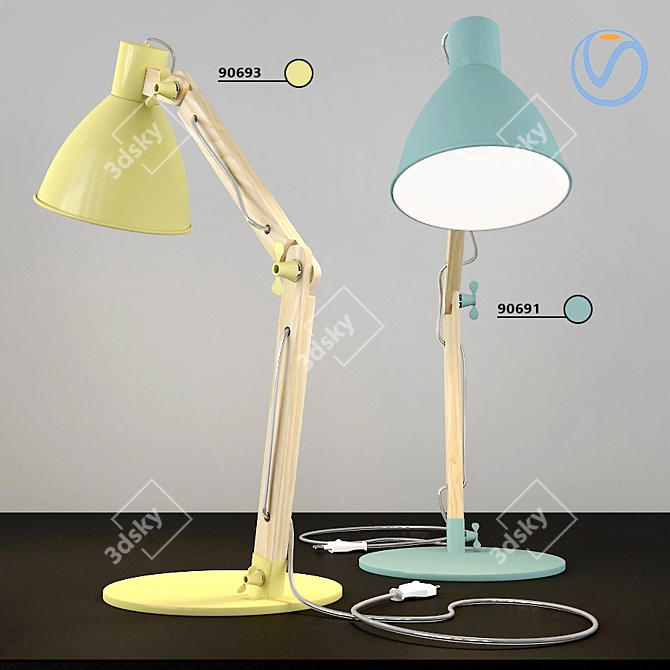 MAYTONI Table Lamp Collection 3D model image 1