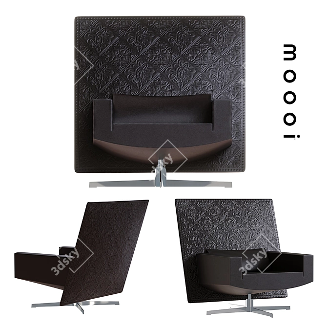 Elegant Jackson Chair: Luxurious Comfort 3D model image 1