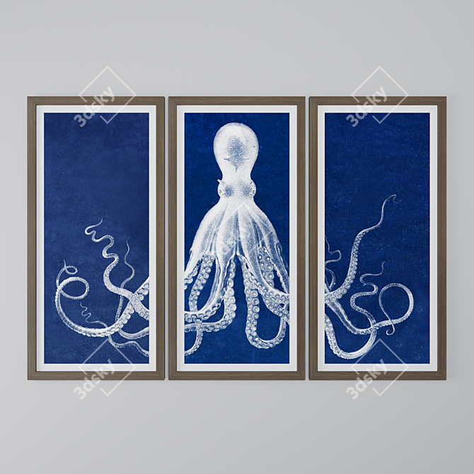 Oceanic Octopus Masterpieces 3D model image 1