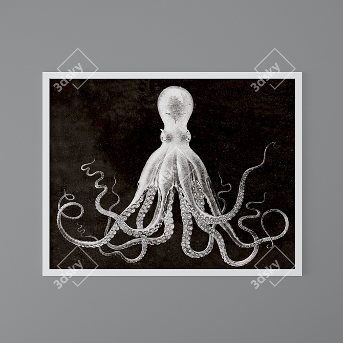 Oceanic Octopus Masterpieces 3D model image 3