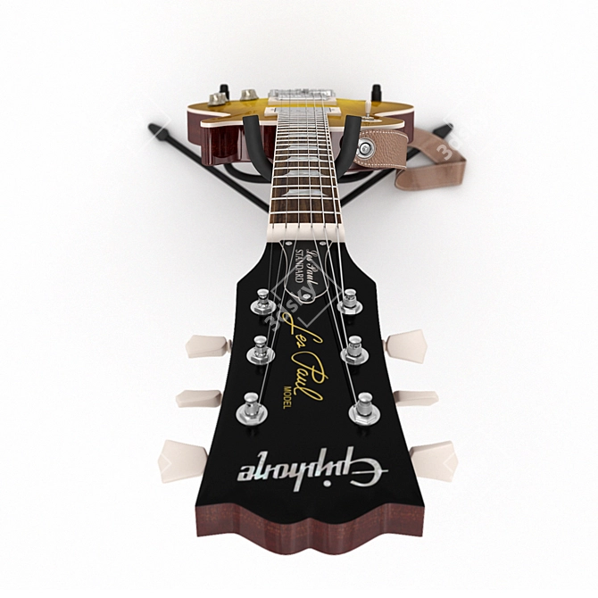 Legendary Tone: Epiphone Les Paul 3D model image 2