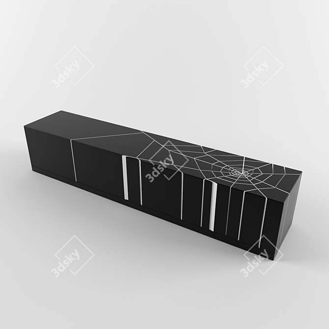 Elegant Render-Ready Table Bench 3D model image 1