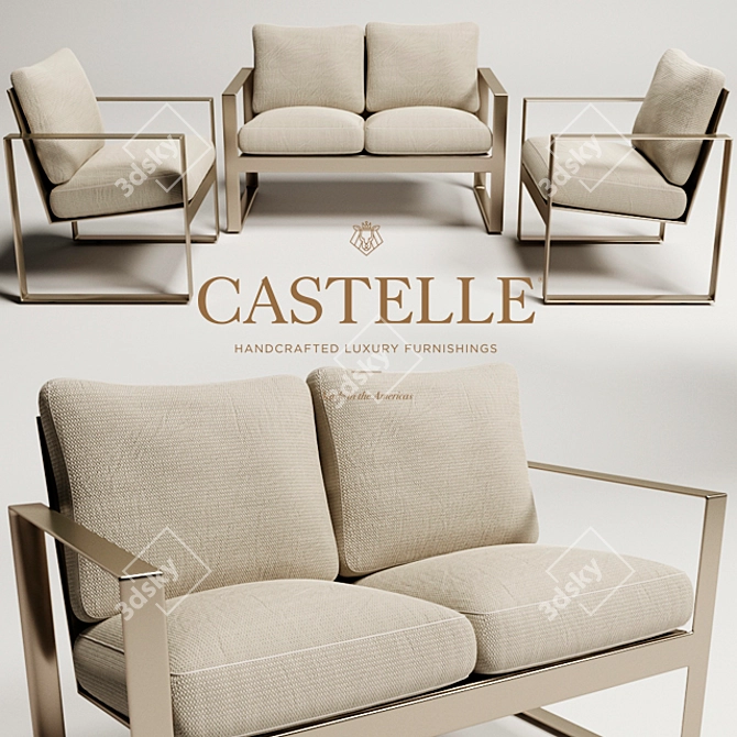 Elegant Urban Living: Castelle Park 3D model image 1