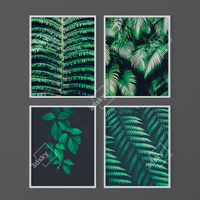 Tropical Paradise Art Prints 3D model image 1