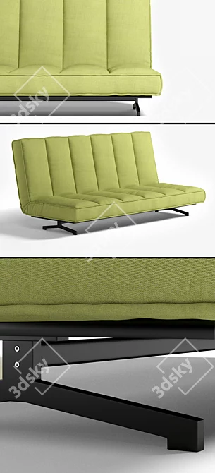 Comfort Seating Bench Sofa 3D model image 2