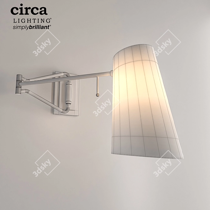 Keil Swing Wall Light 3D model image 2