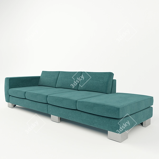 BoConcept Indivi2: Stylish Sofa for Your Home 3D model image 2