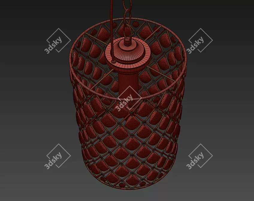 WunderLight Eva Chandelier 3D model image 3