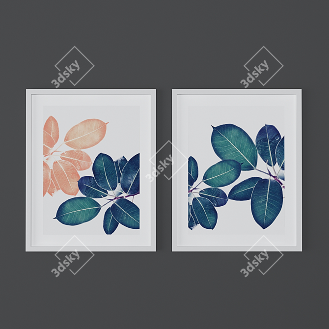 Botanical Posters by SiriiMirri 3D model image 1