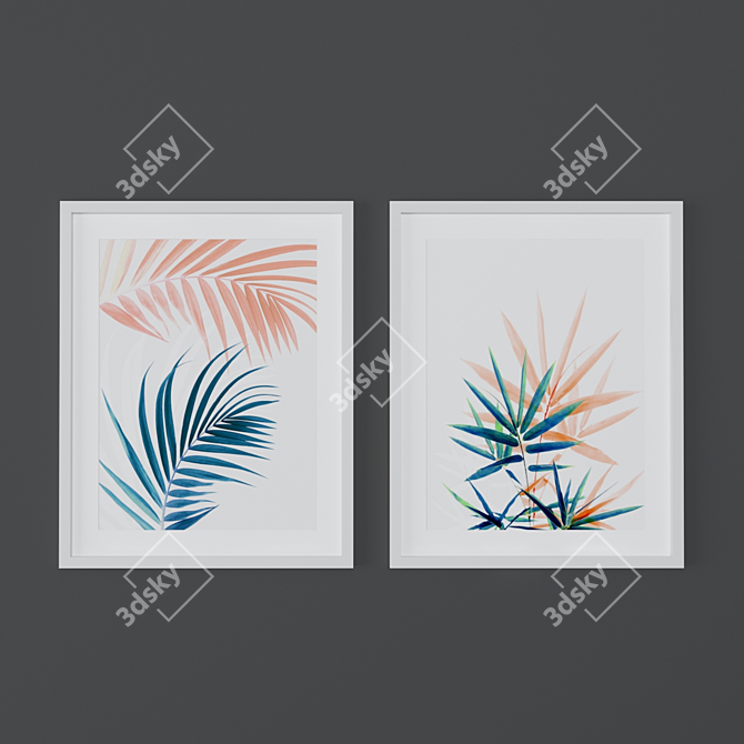 Botanical Posters by SiriiMirri 3D model image 2