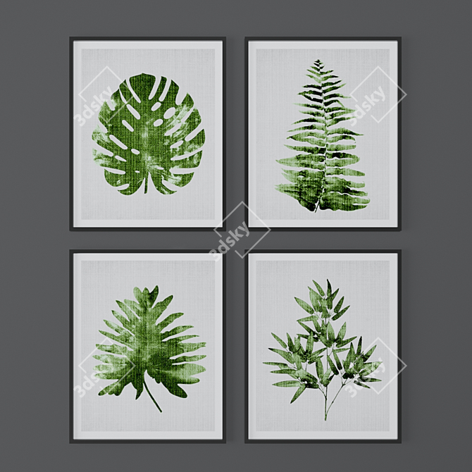 Botanical Bliss: Set of LILAxLOLA Prints 3D model image 2