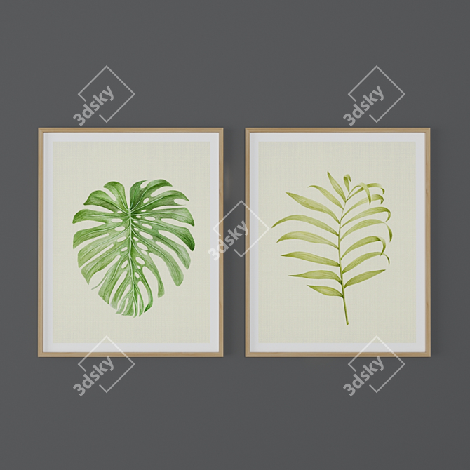 Botanical Bliss: Set of LILAxLOLA Prints 3D model image 3