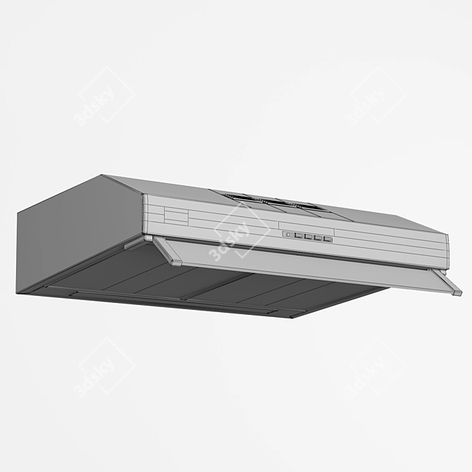 Bosch Built-under Cooker Hood DUL63CC50B 3D model image 3