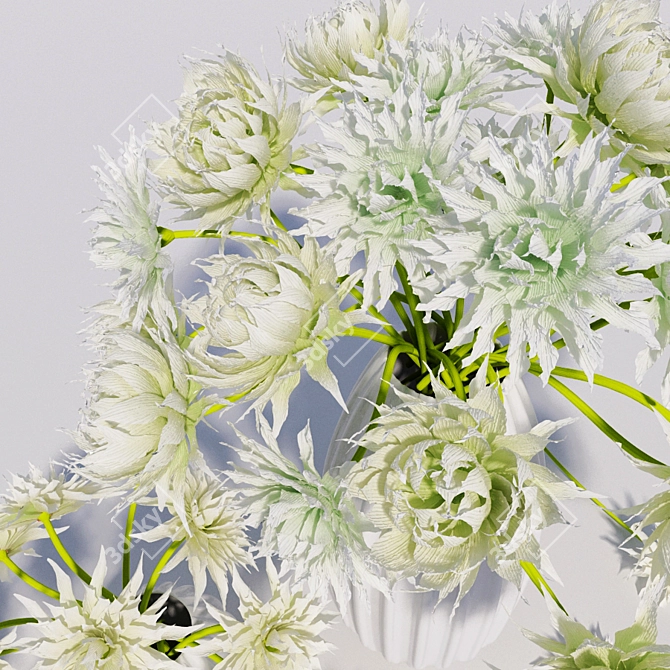 Title: Delightful Daisy Collection 3D model image 2