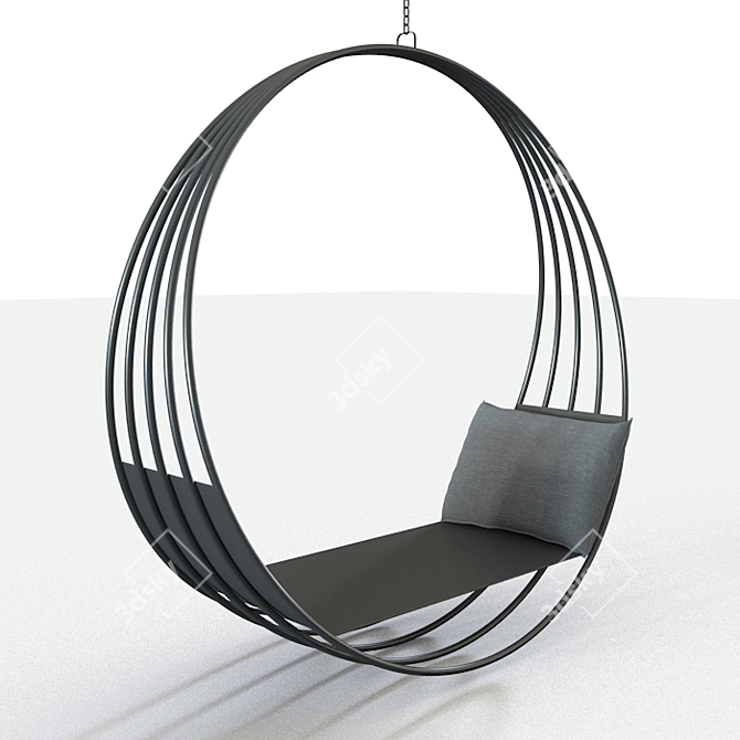 FancySpin: 1300mm Circular Swing 3D model image 1