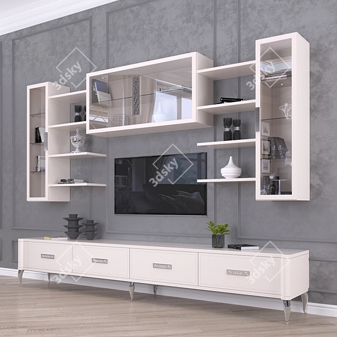 Valderamobili AURA Furniture Set 3D model image 1