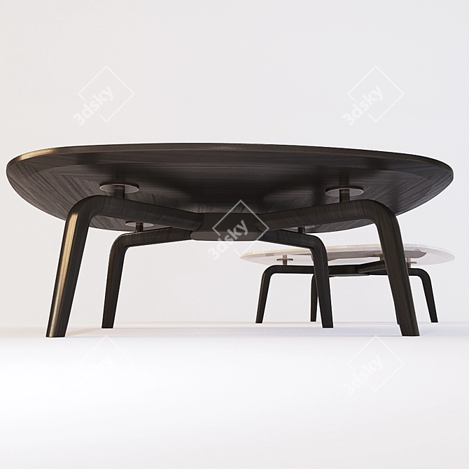 Elegant Fiorile Coffee Table 3D model image 2