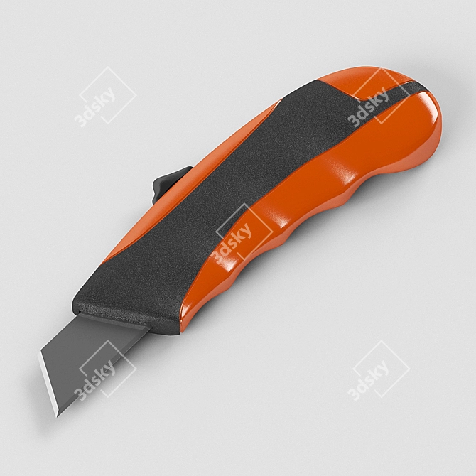 EasyCut Plastic Box Cutter 3D model image 1