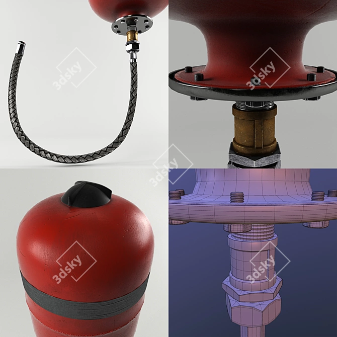 Sanitary Expansion Tank 3D model image 2