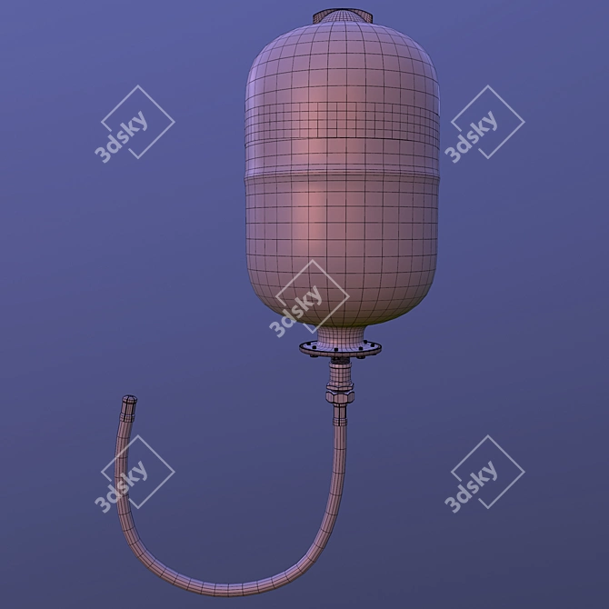 Sanitary Expansion Tank 3D model image 3