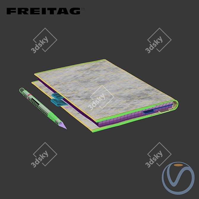 Creative Planner Set: Freitag F26 3D model image 3