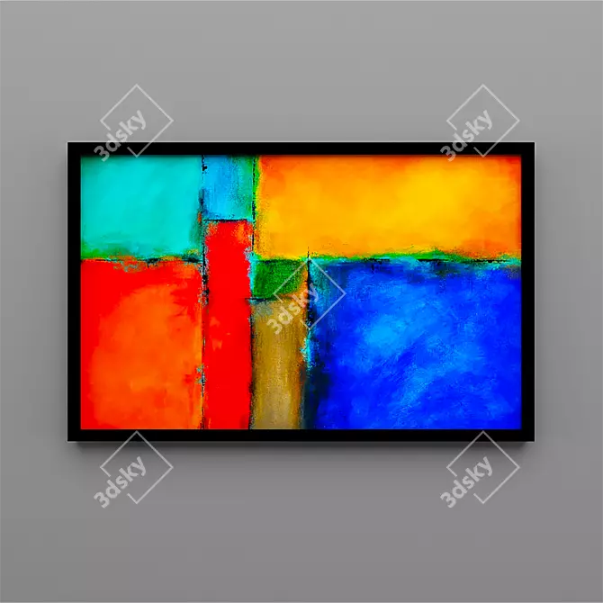 Abstract Art Series 3D model image 3