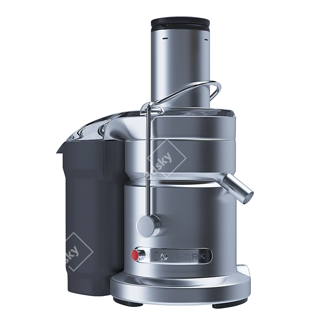 BORK S 800 Juice Extractor: Pure Juice, No Pulp! 3D model image 1