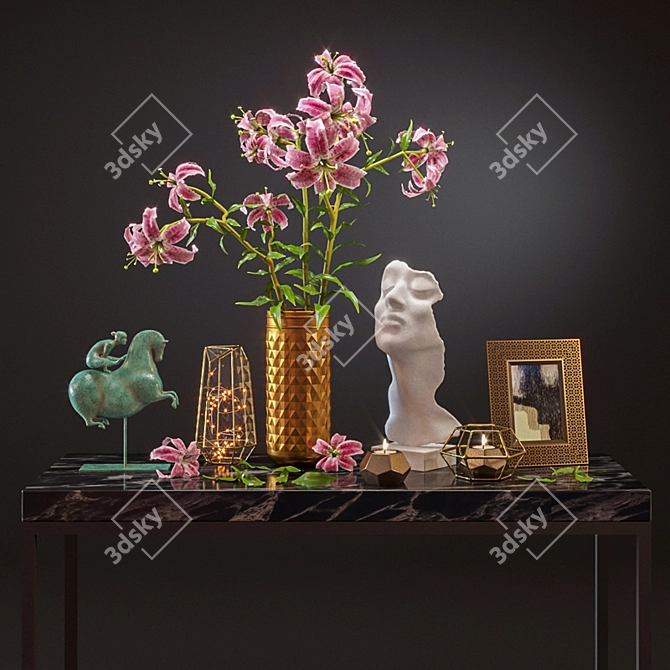 Creative Max 3D Decor Set 3D model image 1